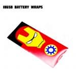 18650 Battery Wrap Ironman