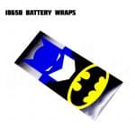 18650 Battery Wrap Batman