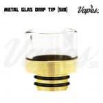 Metal Glas Driptip Gold