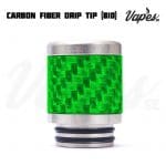 Carbon Fiber Drip tip 810 Green