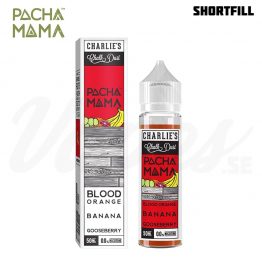 Pachamama - Blood Orange Banana Gooseberry (50 ml, Shortfill)