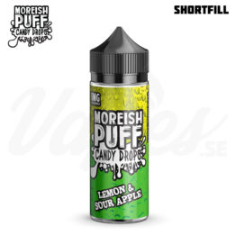 Moreish Puff Candy Drops - Lemon & Sour Apple (100 ml, Shortfill)