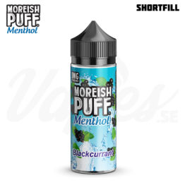 Moreish Puff Menthol - Blackcurrant (100 ml, Shortfill)