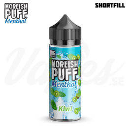 Moreish Puff Menthol - Kiwi (100 ml, Shortfill)