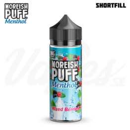 Moreish Puff Menthol - Mixed Berries (100 ml, Shortfill)