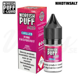 Moreish Puff Chilled - Pink Raspberry (10 ml, 10 mg, Nikotinsalt)