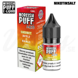 Moreish Puff Sherbet - Apple & Mango (10 ml, 10 mg, Nikotinsalt)