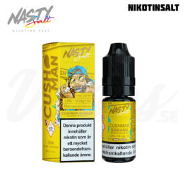 Nasty Salt - Cush Man Banana (10 ml, 10 mg Nikotinsalt)