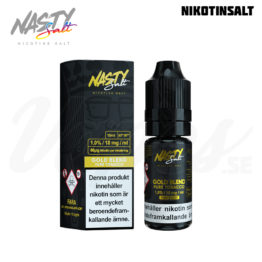 Nasty Salt - Gold Blend Tobacco (10 ml, 10 mg Nikotinsalt)