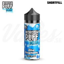 Moreish Puff Iced - Blue Raspberry Chilled (100 ml, Shortfill)